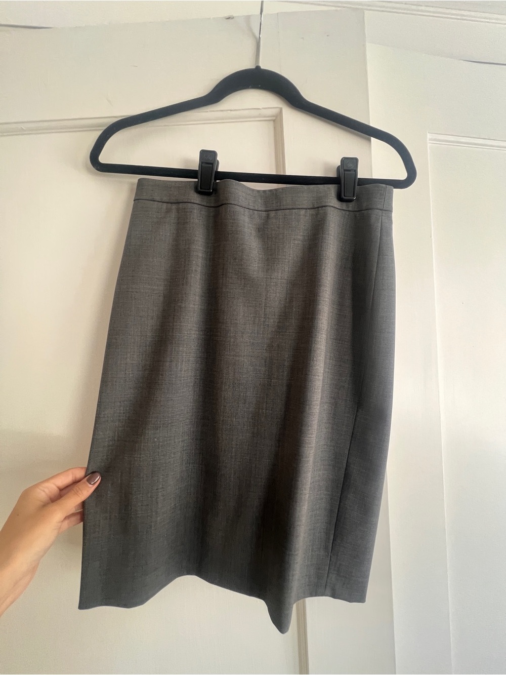 JCrew bistretch Classic Grey Pencil Skirt - Professional Women's Skirt